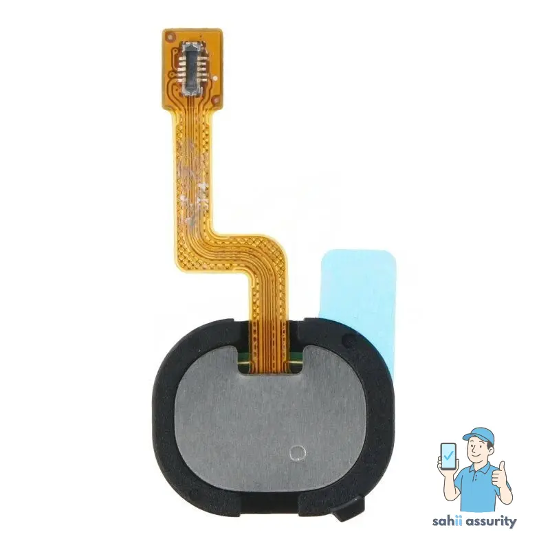 Fingerprint Sensor with Flex Cable for Samsung Galaxy A21s Black thumbnail